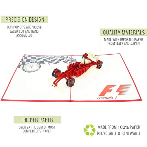 Pop-up Card _ Formula 1